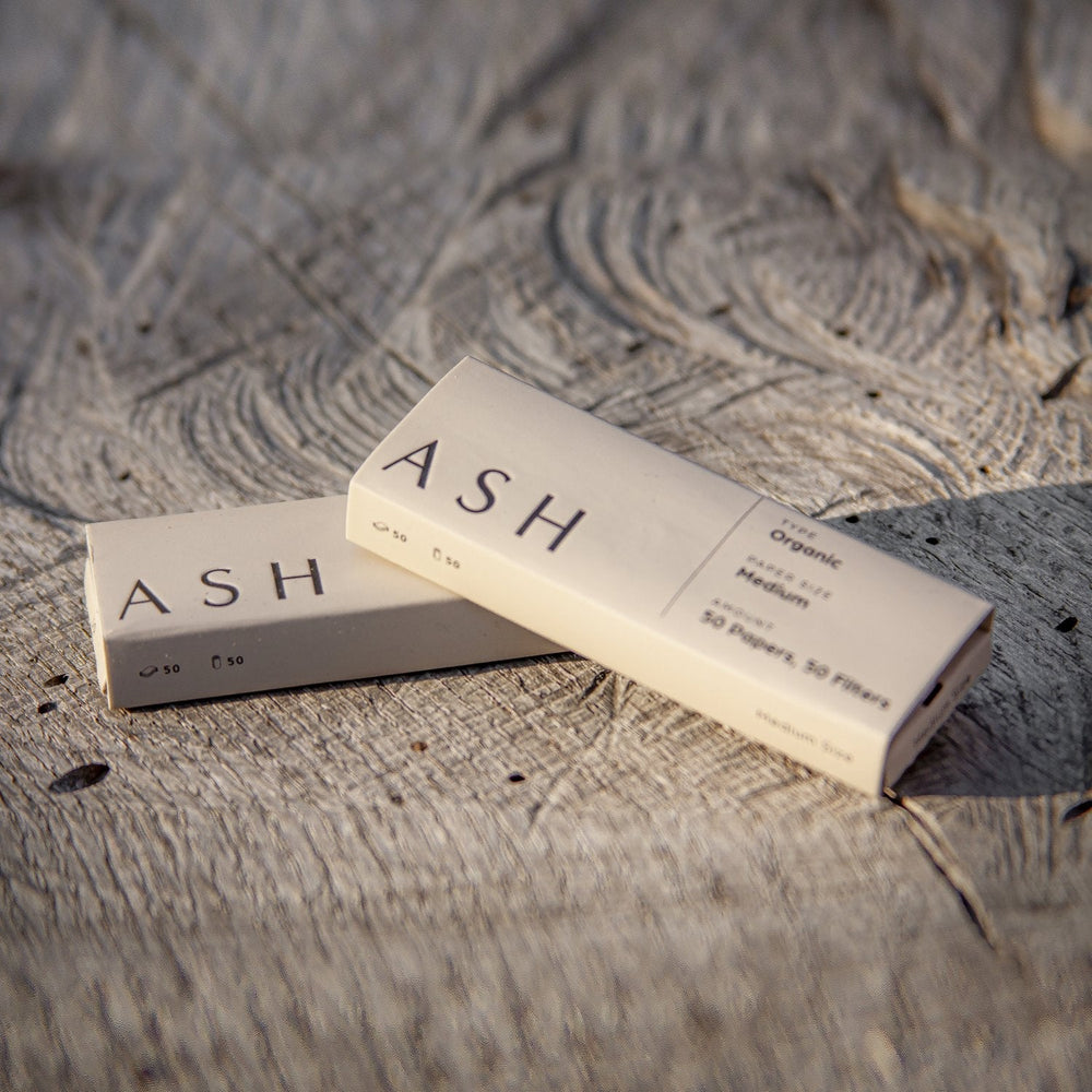 ASH Rolling Paper | Medium | Organic - Headshop.com