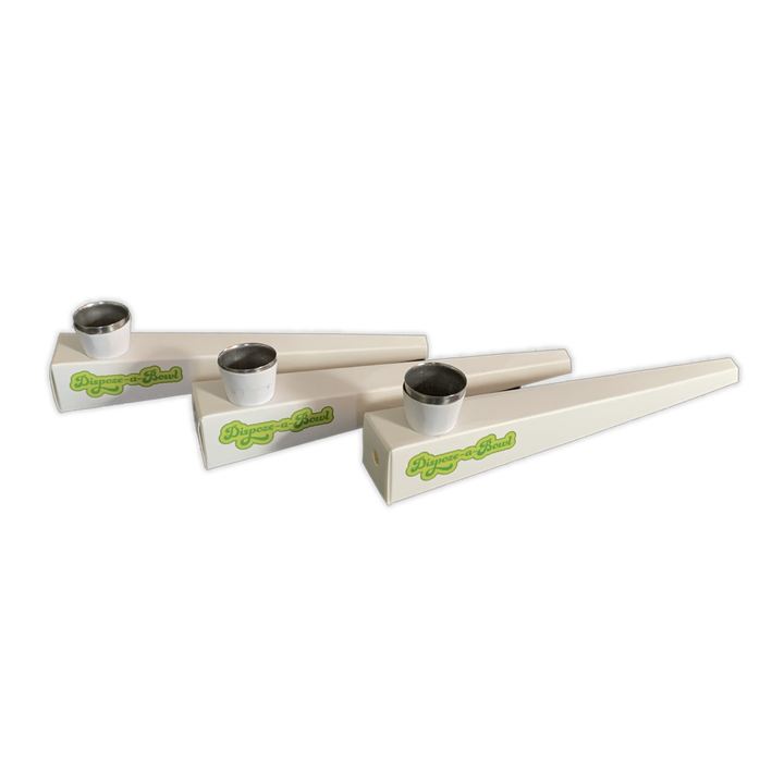 The Dispoze-a-Bowl® 3-Pack: Your Essential On-The-Go Clean Smoke - Headshop.com