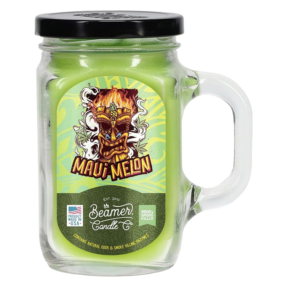 Beamer Candle Co. Mason Jar Candle | 12oz - Headshop.com