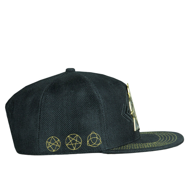 Grassroots Secret Society Gold Snapback Hat