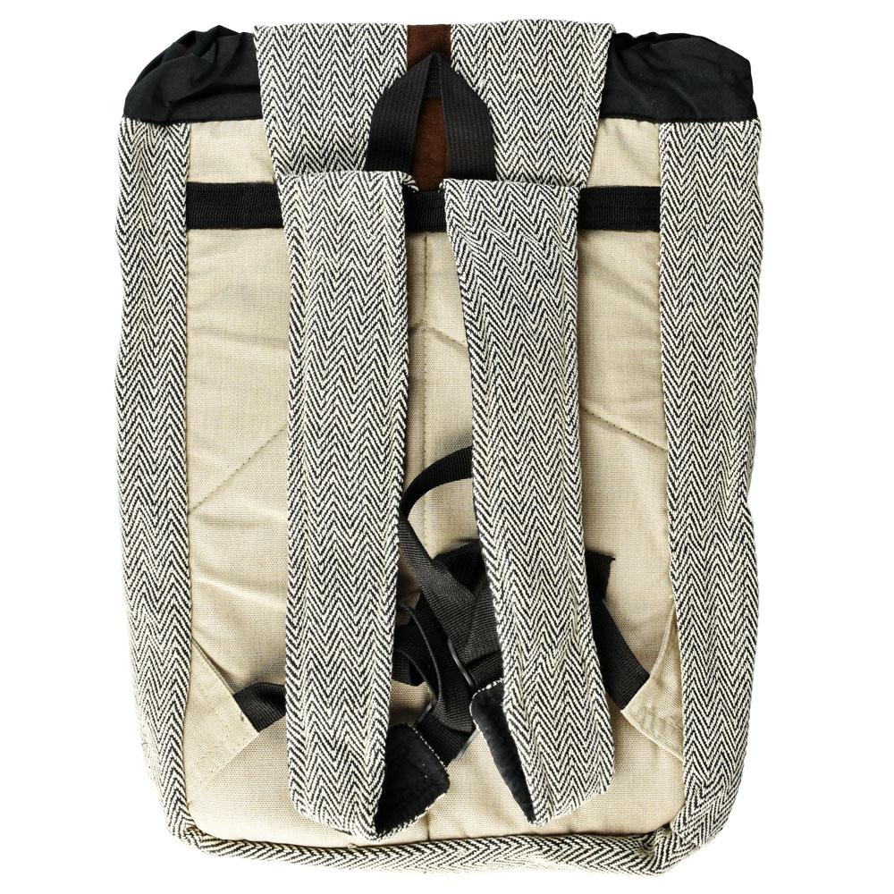 ThreadHeads Hemp Suede Trimmed Backpack - Headshop.com
