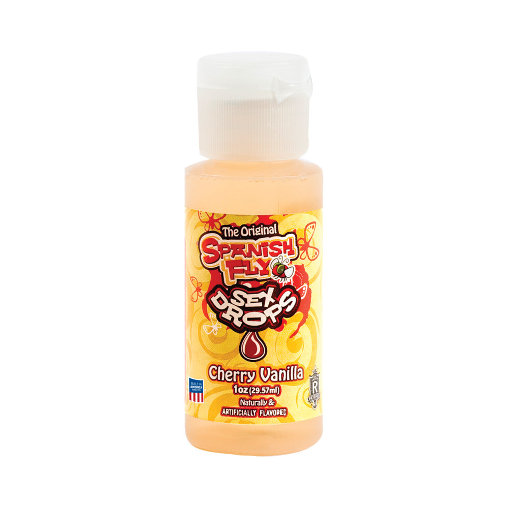 Spanish Fly Sex Drops Cherry Vanilla 1oz - Headshop.com
