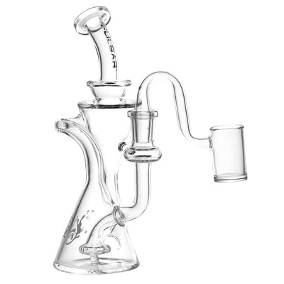 Pulsar Opposed Cones Recycler Dab Rig - 7.5" / 14mm F / Clear - Headshop.com