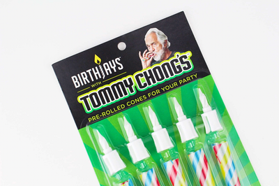 Tommy Chong's BirthJays 5-Pack of Joint Birthday Candles - Headshop.com