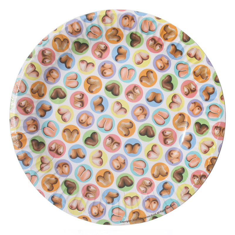Candyprints Dirty Dishes: Boob Plates - Headshop.com