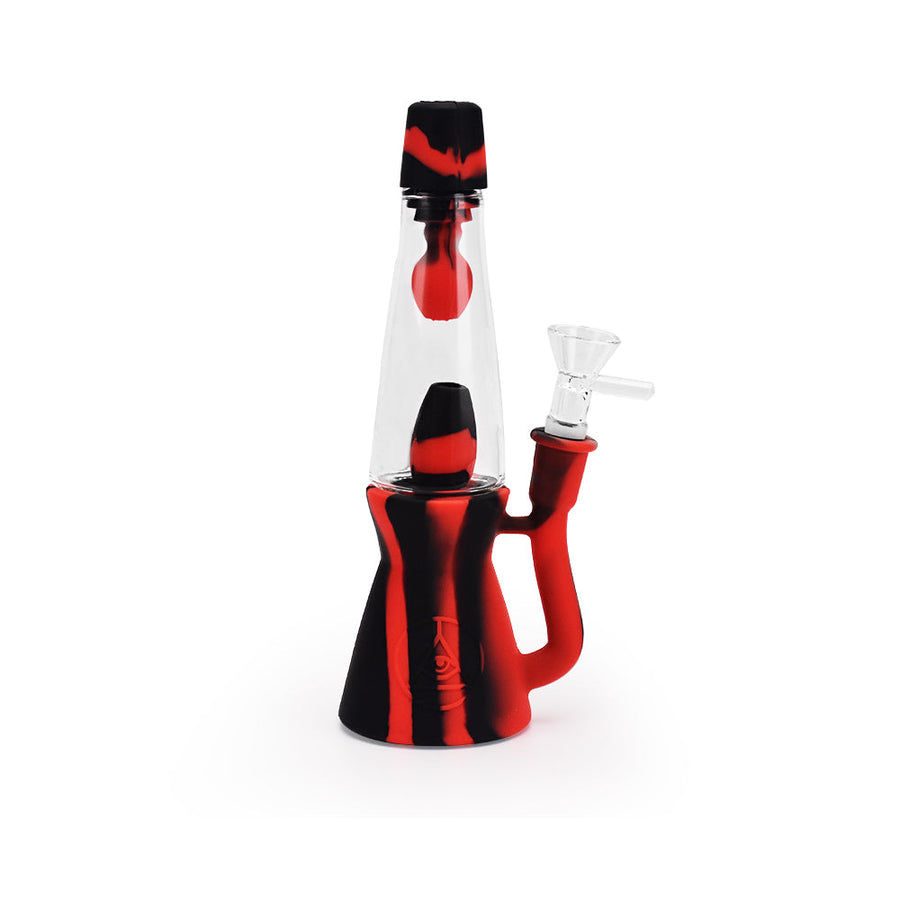 Ritual - 7.5'' Silicone Lava Lamp - Black & Red - Headshop.com
