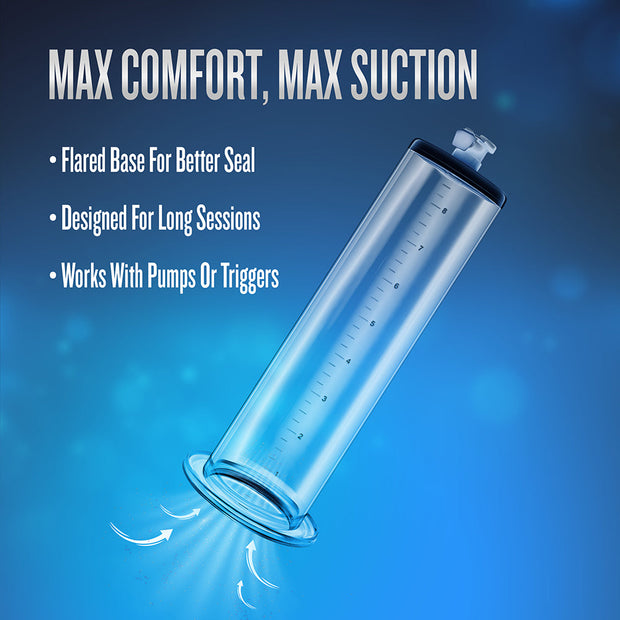 Performance 9in x 2.25in Penis Pump Cylinder Clear - Headshop.com