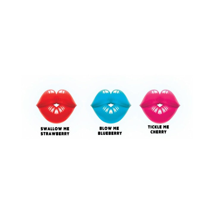 Dick Lips Edible Gummy Cock Rings 3-Pack - Headshop.com