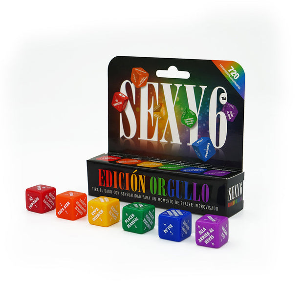 Sexy 6 Dice Game Pride Edition Spanish - Headshop.com