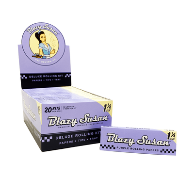 Blazy Susan Purple Rolling Papers - Headshop.com