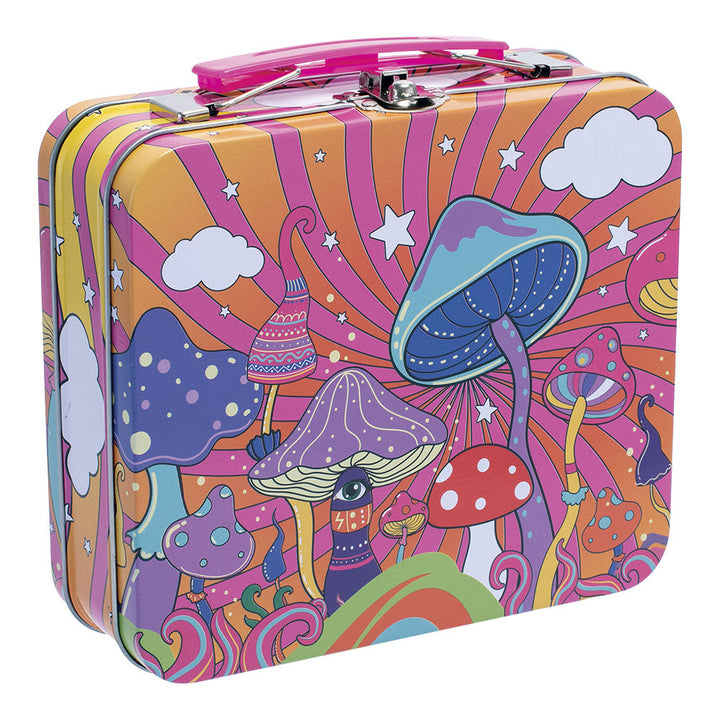 Fujima Handled Tin Stash Box | 6.5" - Headshop.com