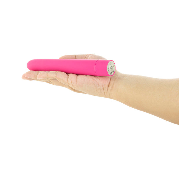 Simple & True Eezy Pleezy Classic Vibrator 7 in. Pink - Headshop.com