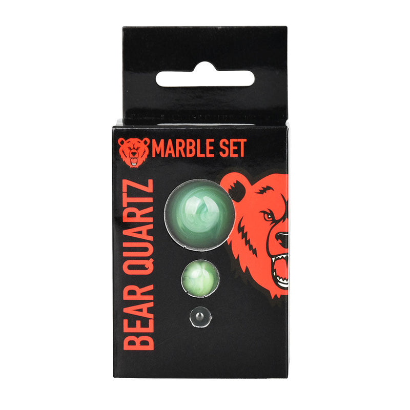 Bear Quartz Marble Set - Green - Headshop.com