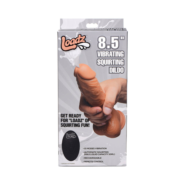 Loadz 7 in. Squirting Dildo Medium - Headshop.com