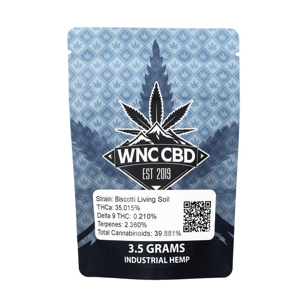 WNC High THCA Indoor Living Soil Flower | 3.5g