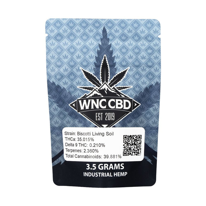 WNC High THCA Indoor Living Soil Flower | 3.5g