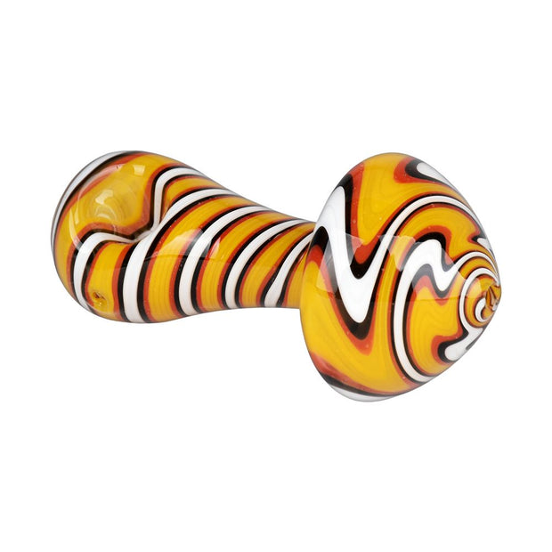 Wig Wag Mushroom Glass Hand Pipe - 4" / 4ct - Headshop.com