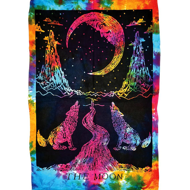 Trippy Sheetz The Moon Tapestry - 55"x85" - Headshop.com
