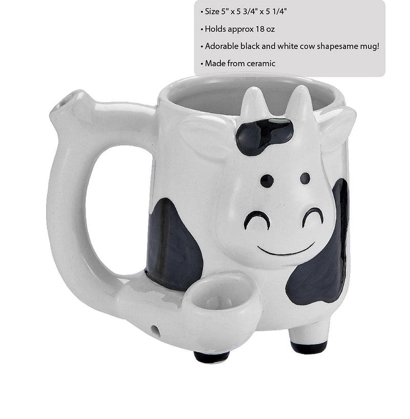 cow bowl and cow mug - Headshop.com