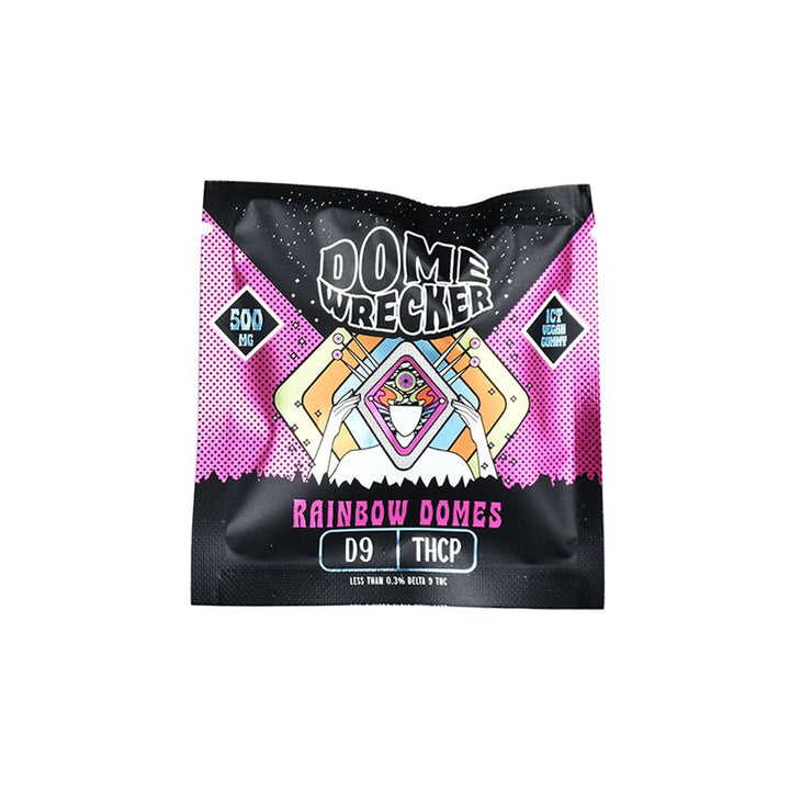 HiXotic Dome Wrecker D9+THCA+THCP Vegan Gummy | 500mg | 20pk - Headshop.com
