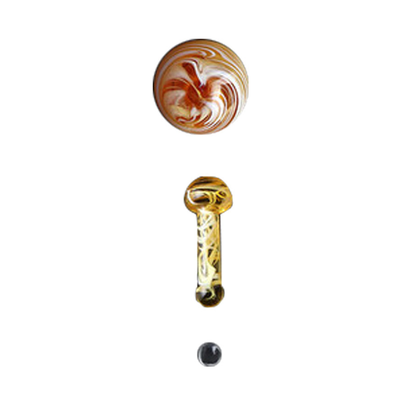 Honeybee Herb Mushroom Pillar Terp Set - Headshop.com