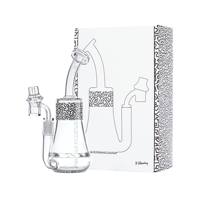 K. Haring Glass Dab Rig - Headshop.com