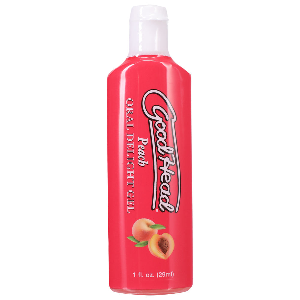 GoodHead Oral Delight Gel Peach 1 oz. - Headshop.com