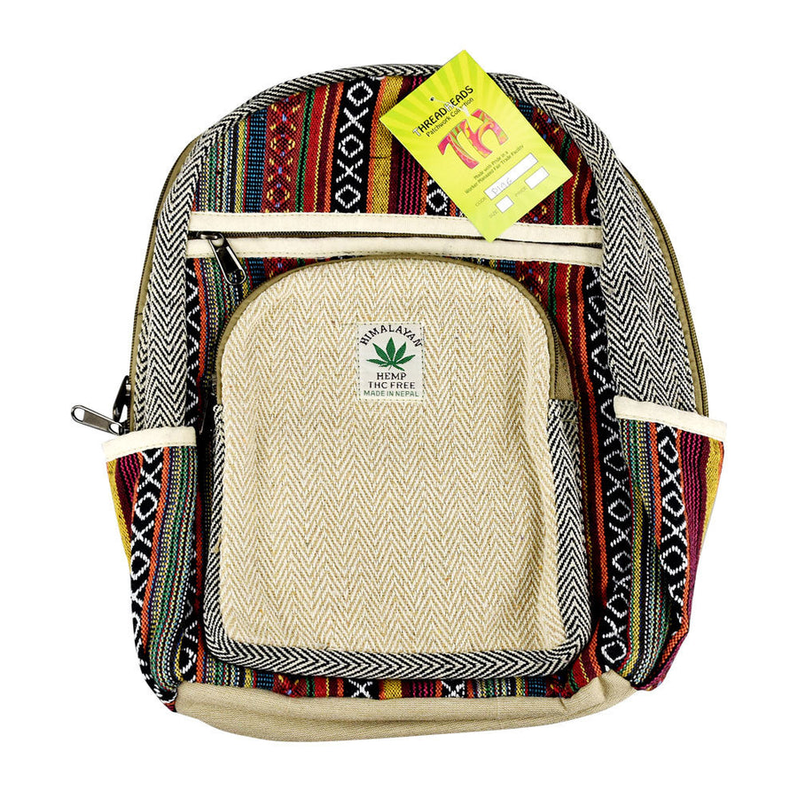ThreadHeads Himalayan Hemp Woven Mini Backpack - Headshop.com