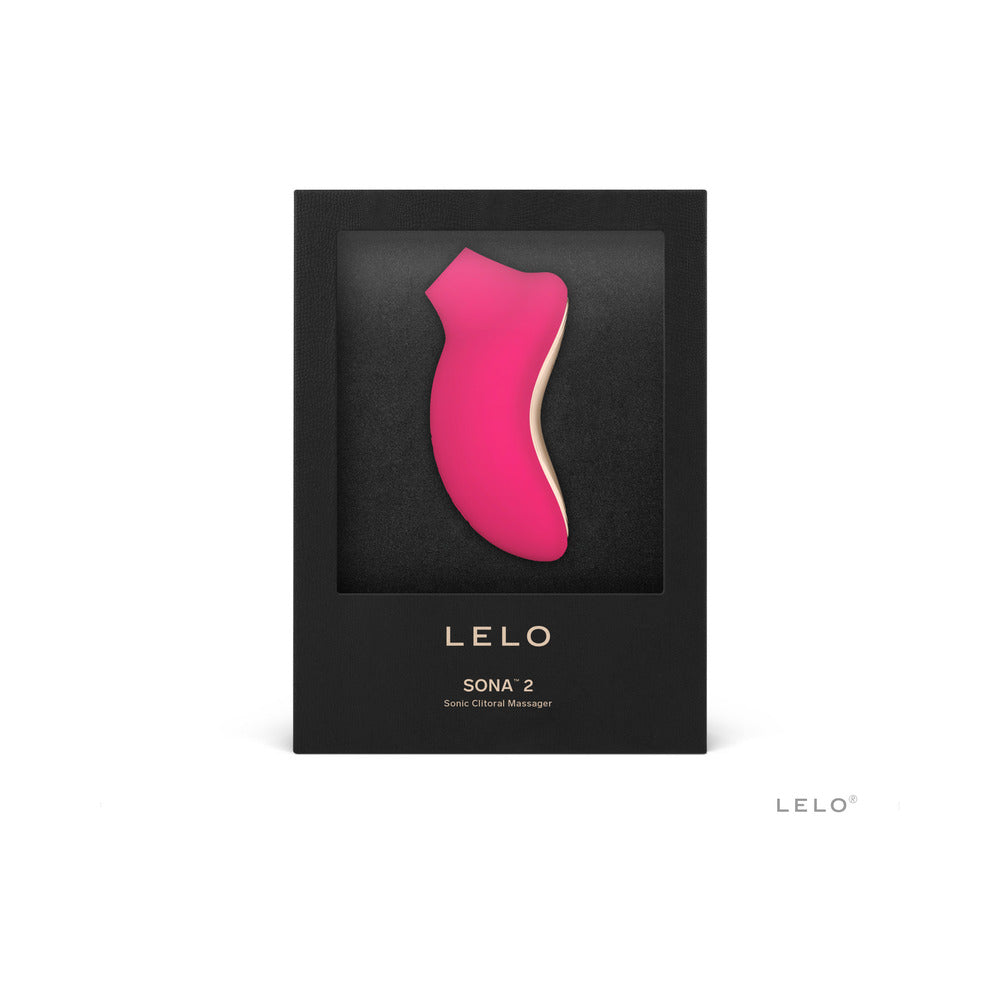 LELO SONA 2 Rechargeable Clitoral Stimulator Cerise - Headshop.com