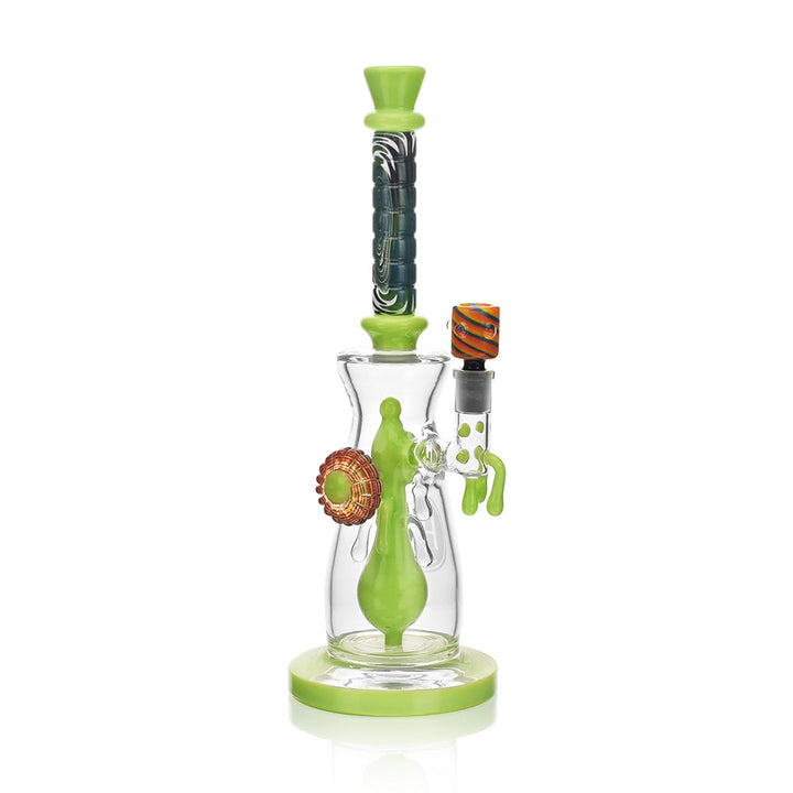 High Society | Jupiter Premium Wig Wag Waterpipe (Slime Green) - Headshop.com
