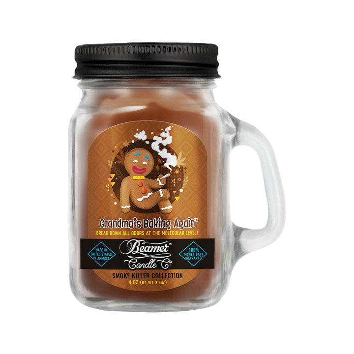 Beamer Candle Co. Mason Jar Candle | Grandma's Baking Again - Headshop.com