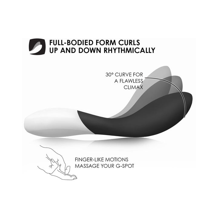LELO MONA WAVE Rechargeable G-Spot Vibrator Black - Headshop.com