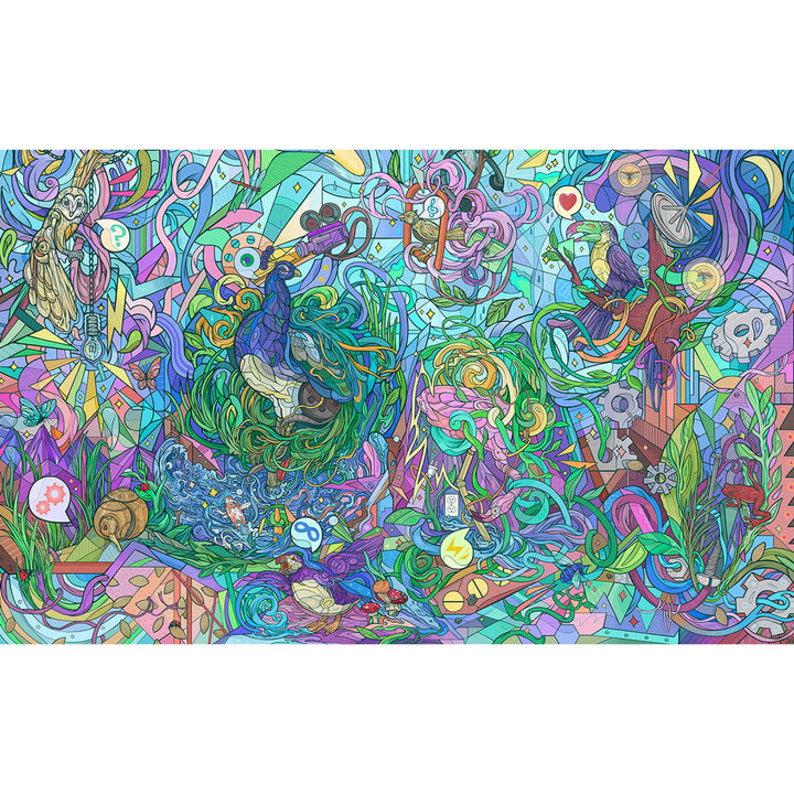 Pulsar Mechanical Birdhouse Tapestry - Headshop.com