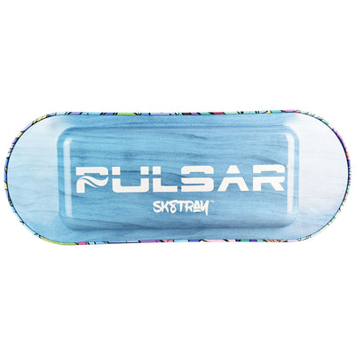 Pulsar SK8Tray Metal Rolling Tray | Courtney Hannen Mechanical Owl - Headshop.com