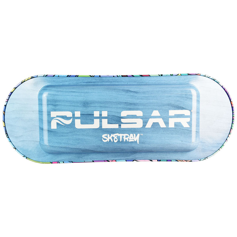 Pulsar SK8Tray Metal Rolling Tray | Courtney Hannen Mechanical Owl - Headshop.com