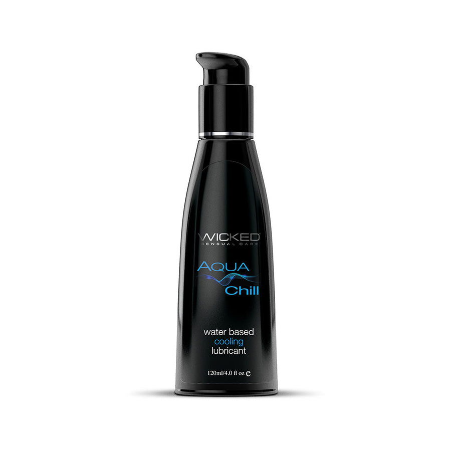 Wicked Aqua Chill Water-Based Cooling Lubricant 4 oz. - Headshop.com