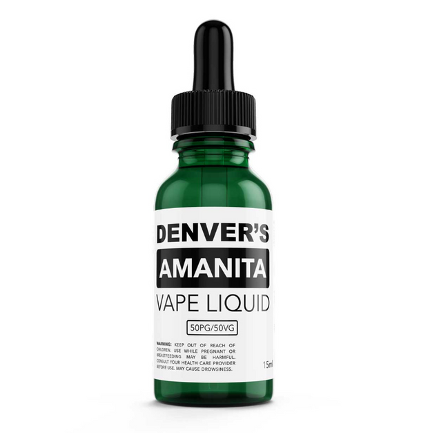 Amanita Mushroom Vape Juice | Muscimol E Liquid | 15,000mg NY Cheesecake - Headshop.com