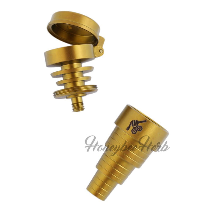 TITANIUM 6 IN 1 CARB CAP DAB NAIL - Headshop.com
