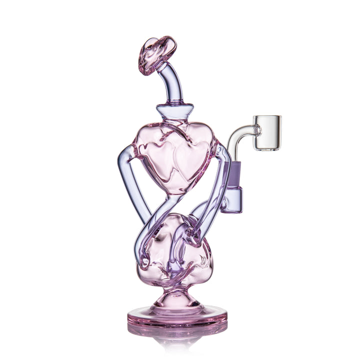 Mj Arsenal HTH (Heart to Heart) Mini Dab Rig - Headshop.com