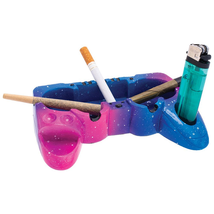 8CT DISPLAY - Fujima Game Controller Mini Ashtray - 5.5" x 2.8" / Assorted Colors - Headshop.com