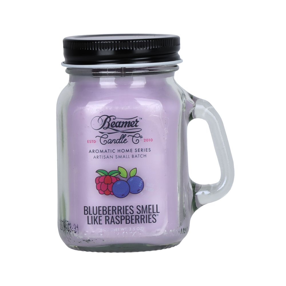 Beamer Candle Co. Aromatic Home Series Mini Mason Jar Candle | 4oz - Headshop.com