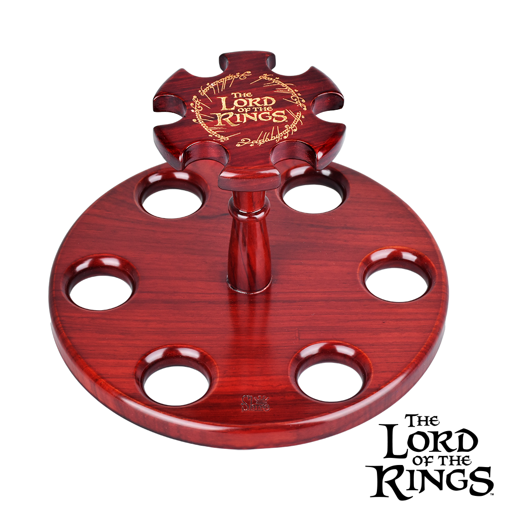 Pulsar Shire Pipes x LoTR ELROND Multi Pipe Wood Display - Headshop.com