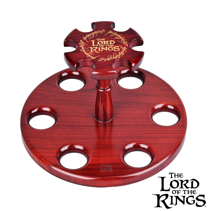 Pulsar Shire Pipes x LoTR ELROND Multi Pipe Wood Display - Headshop.com