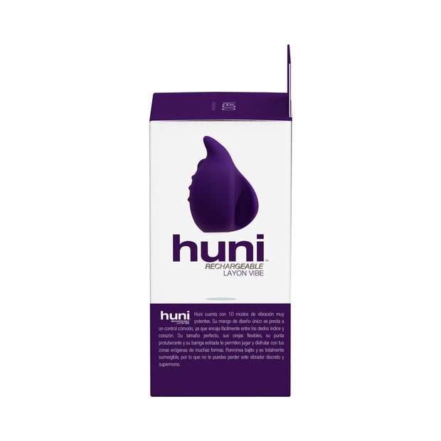 VeDO Huni Rechargeable Finger Vibe Deep Purple - Headshop.com
