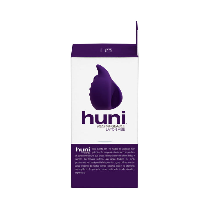 VeDO Huni Rechargeable Finger Vibe Deep Purple - Headshop.com