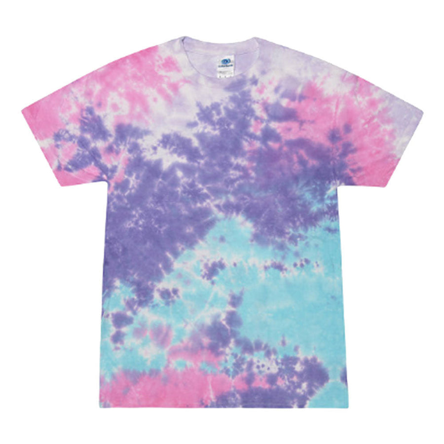 Cotton Candy Short Sleeve Tie-Dye T-Shirt - Headshop.com