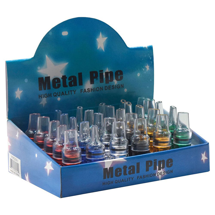 Sneak-A-Toke Aluminum Hand Pipe - 2.25" /  30ct - Headshop.com