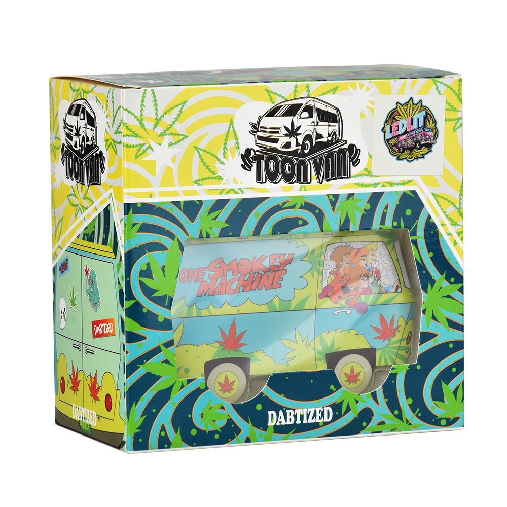 Dabtized Toon Van Retro Van Glass Water Pipe - 5" / 14mm F / Designs Vary - Headshop.com