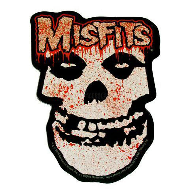 The Misfits Bloody Skull Sticker - Headshop.com