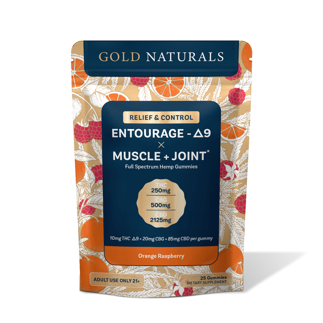 Entourage Δ9 x Muscle + Joint Gummy - Headshop.com
